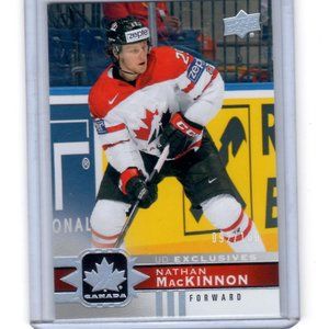 Nathan MacKinnon Upper Deck Team Canada Hockey 2017/18 UD Exclusives 092/100